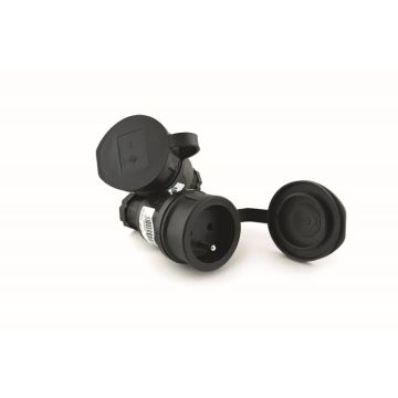 Lumx Stopcontact Met Klapdeksel - 2p + A