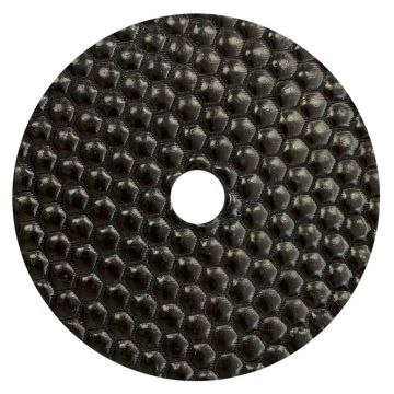 Carat Polijstpad Buff Black 125mm Droog