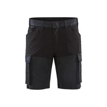 Blaklader Service short denim stretch 1437 Marineblauw/Zwart C50