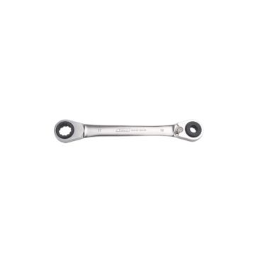 Kukko 4 in 1 ring-ratelsleutel 10x13 en 17x19