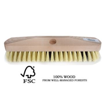 Bobrush SCHUURBORSTEL TAMPICO ongelakt 30 cm