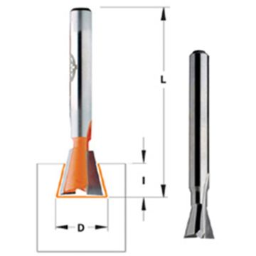 CMT Zwaluwstaartfrees HW D=12.7 x 12.7mm 14° L=52 S=9