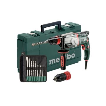 Metabo UHE 2660-2 Quick SET Multi-hamer + snelspanboorhouder 800W 18Nm 2,8J + 10-delige boor/beitelset